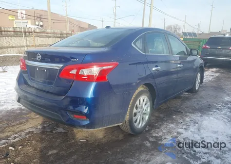 2019 Nissan Sentra Sv z USA, uszkodzony, nr VIN 3N1AB7AP9KY285182